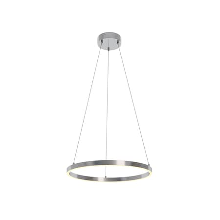 Afx Glo 24" LED Pendant Light - Satin Nickel - 3000K GLOP24L30D1SN